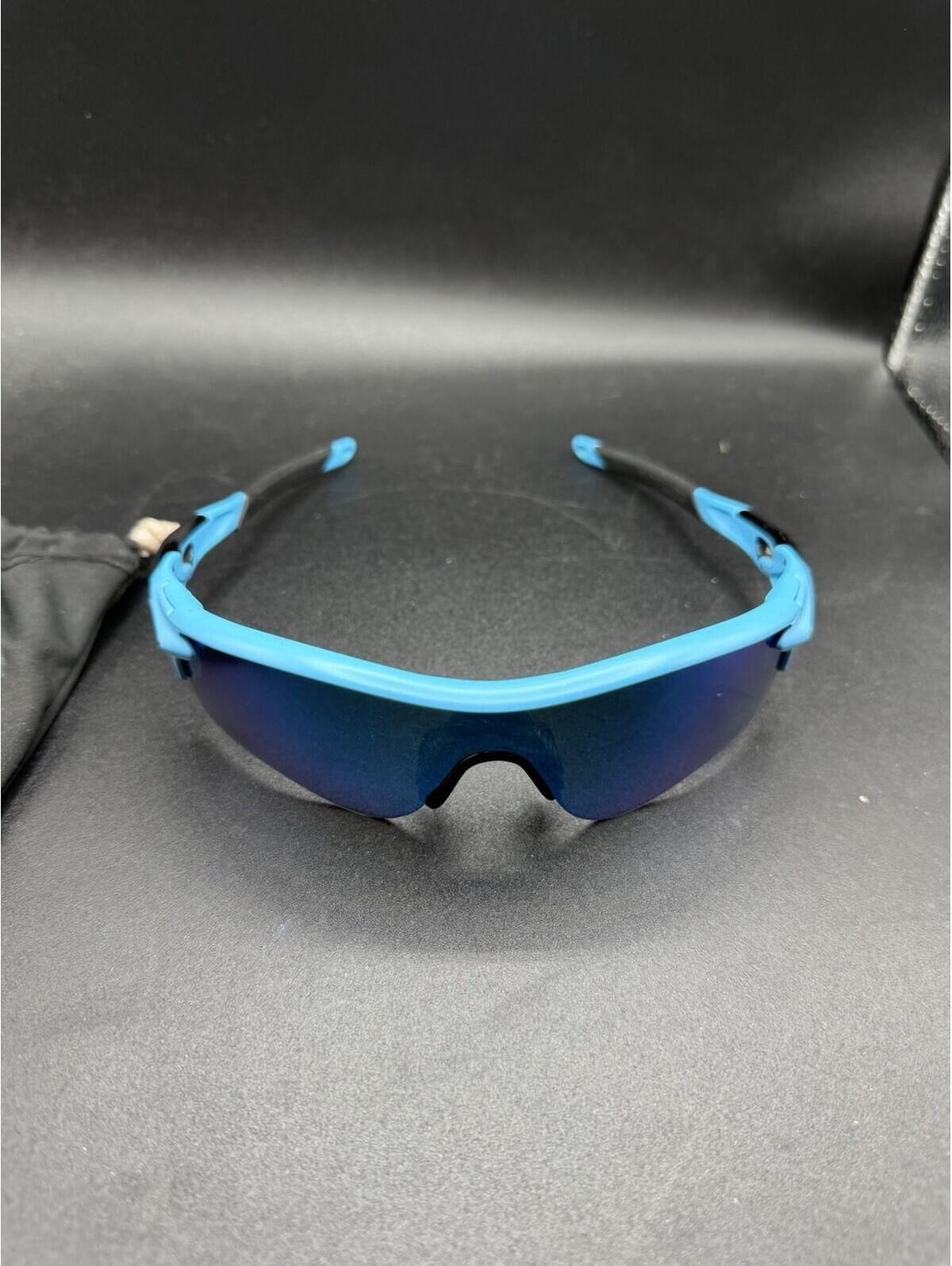 Oakley Radarlock Sky Blue/Prizm Sapphire Lenses New
